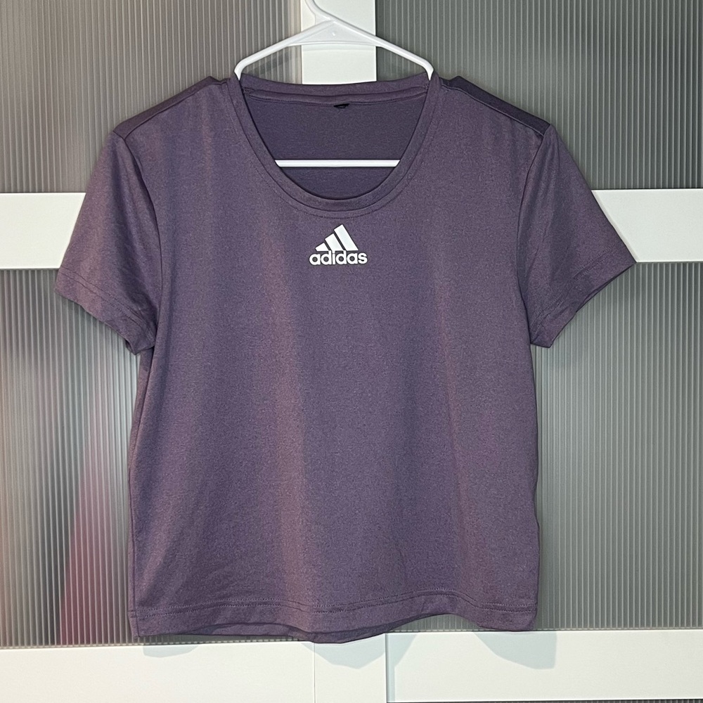 Womens size XS Adidas purple crop